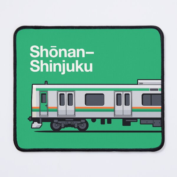 Item preview, Tokyo Shonan Shinjuku Line E231 Series Train Side Japan designed and sold by VoodooCircus.