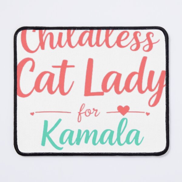 Item preview, Childless Cat Lady for Kamala Classic T-Shirt designed and sold by ColorsSoul ⭐️⭐️⭐️⭐️⭐️.