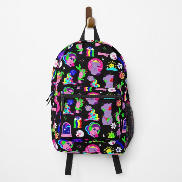 Item preview, groovy psychedelic medusa disco black designed and sold by Gossip Rag.