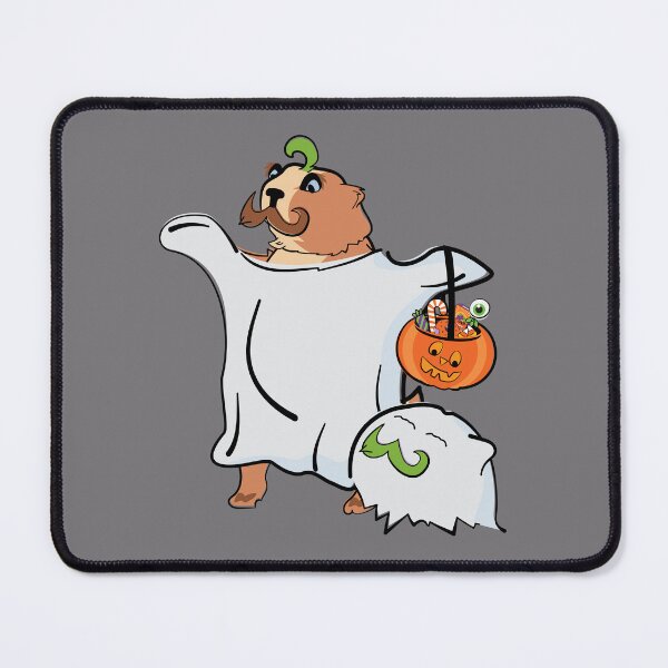 Item preview, Benjamin the Mustached Halloween Ghost designed and sold by MaestroTAVI.