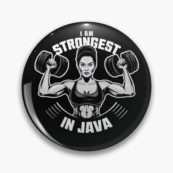 Artikelvorschau, Ich bin am stärksten in Java entworfen und verkauft von DesignsByJensen.
