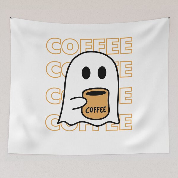 Item preview, Ghost Coffee Lover Spooky Lover  designed and sold by CCKimShop.