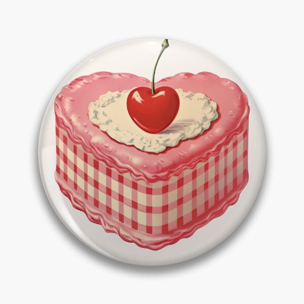 Item preview, Vintage Cake Retro Happy Birthday Card Gift designed and sold by InkyGenies.