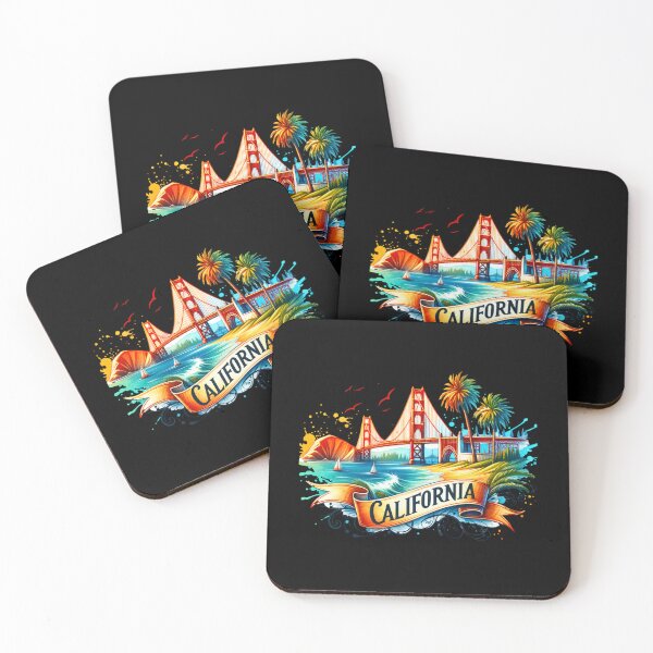 Item preview, ✨California Dreamin’ – Iconic Landmarks & Coastal Beauty for T-Shirts, Mugs, Stickers & More designed and sold by artedigital99.