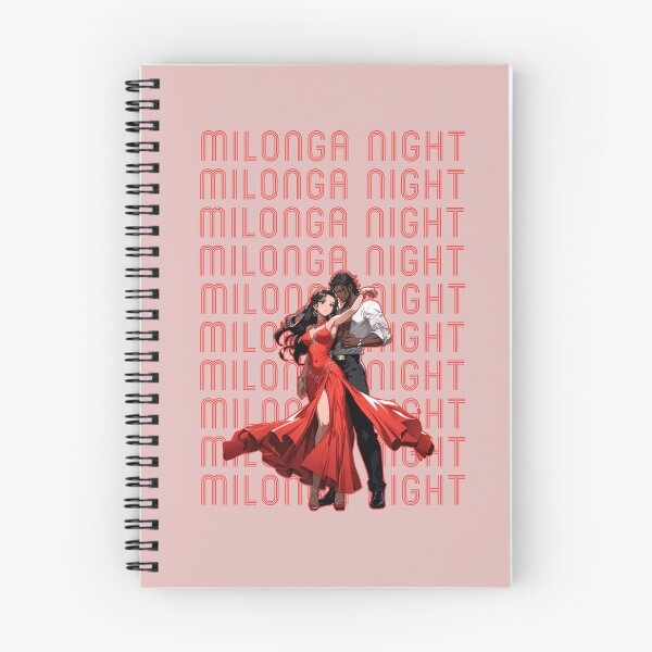 Item preview, milonga night tango dancer gif designed and sold by La Loca.