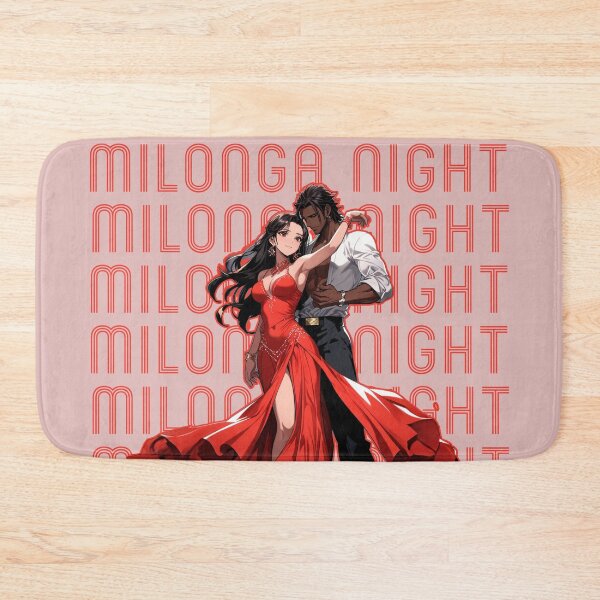 Item preview, milonga night tango dancer gif designed and sold by La Loca.