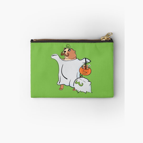 Item preview, Benjamin the Mustached Halloween Ghost - Lime designed and sold by MaestroTAVI.