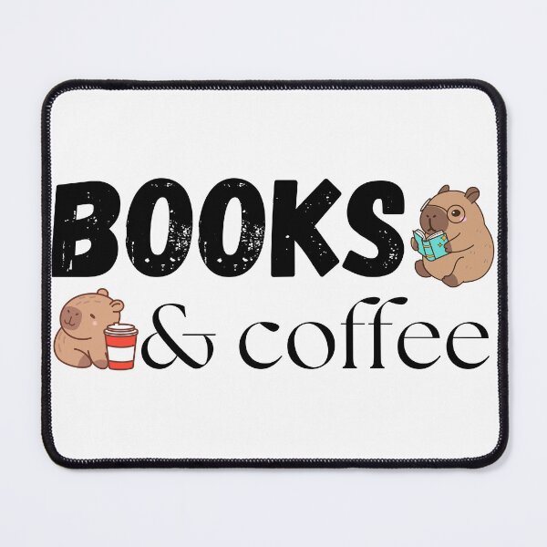 Item preview, Books And Coffee Lover Capybara Lover designed and sold by CCKimShop.