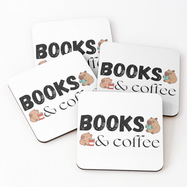 Item preview, Books And Coffee Lover Capybara Lover designed and sold by CCKimShop.