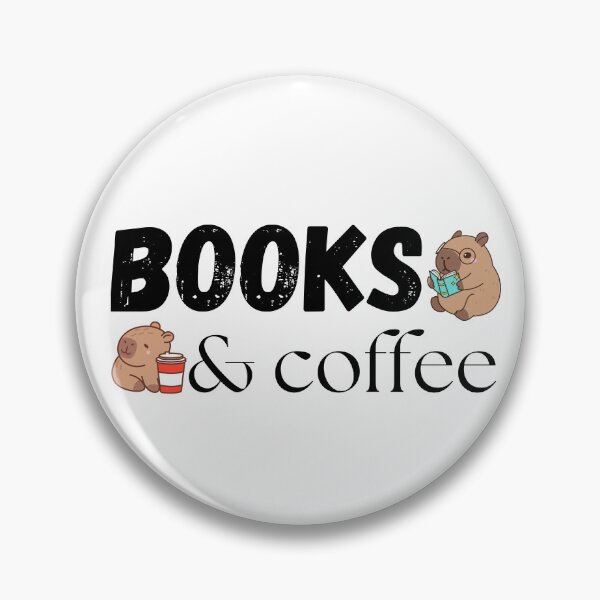 Item preview, Books And Coffee Lover Capybara Lover designed and sold by CCKimShop.