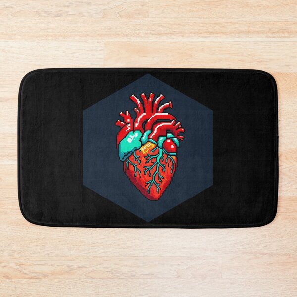 Item preview, Heart Pixel Art designed and sold by AbsoluteA.