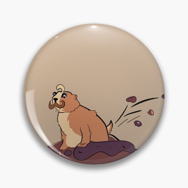 Item preview, Prairie Diggin' Dog with Mustache - Benjamin on Tan designed and sold by MaestroTAVI.