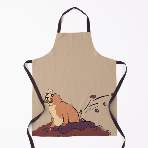 Item preview, Prairie Diggin' Dog with Mustache - Benjamin on Tan designed and sold by MaestroTAVI.