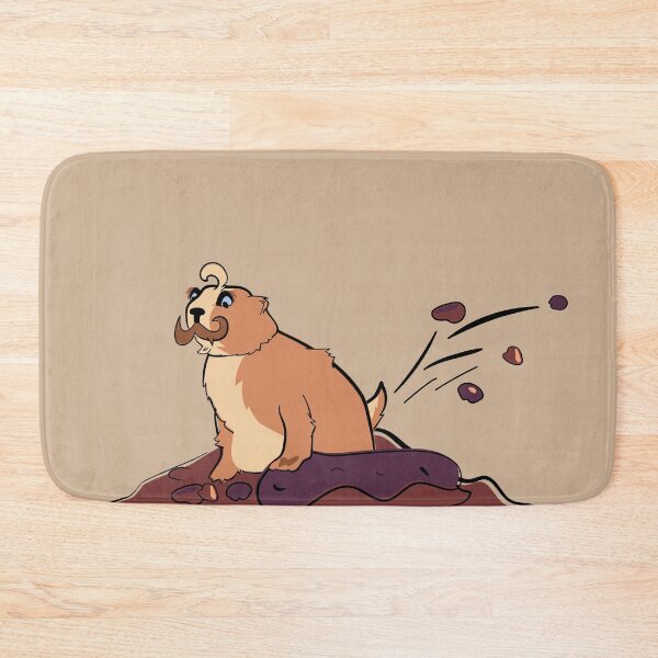 Item preview, Prairie Diggin' Dog with Mustache - Benjamin on Tan designed and sold by MaestroTAVI.