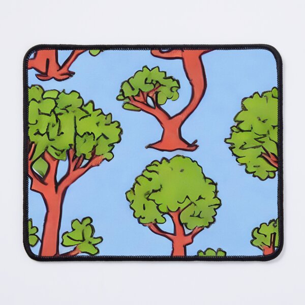 Item preview, Toon Trees 2 - Seamless Pattern designed and sold by Chubuter.