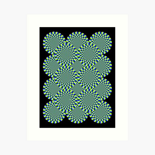 Aperçu de l'œuvre Illusion de serpents en rotation créée et vendue par suranyami.