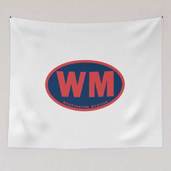 Item preview, Washington Mystics Colorful Classic Oval designed and sold by HBStickerworks.