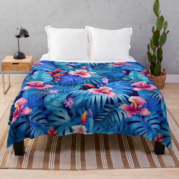 Item preview, Tropical Hibiscus Blush - Relaxed Tropical Design designed and sold by LikocaArt.