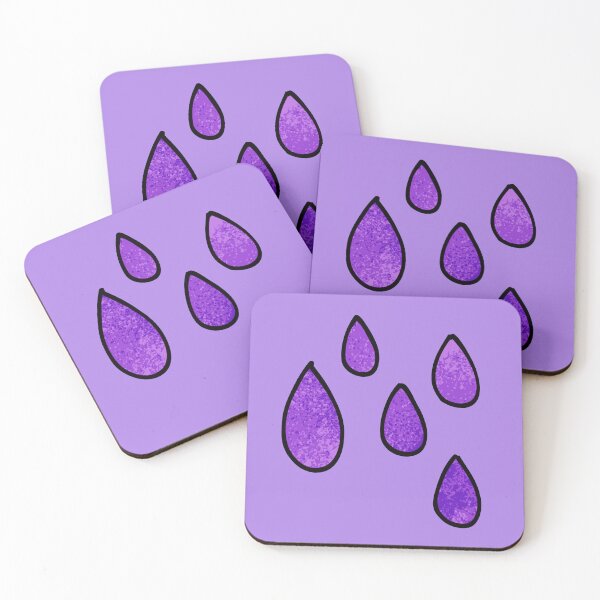 Item preview, Rain Drops that are Purple designed and sold by muskitt.
