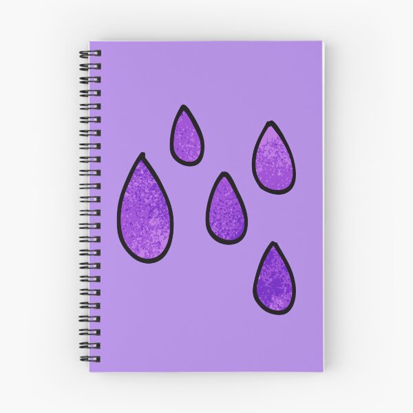 Item preview, Rain Drops that are Purple designed and sold by muskitt.