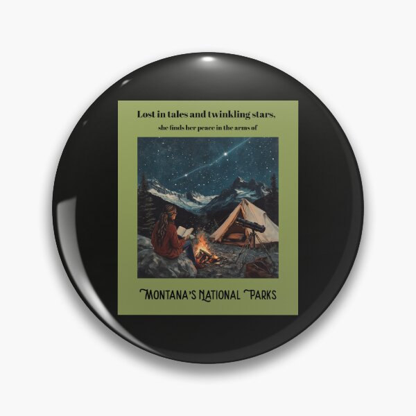 Item preview, Lost in tales and twinkling stars, she finds her peace in the arms of Montana's Parks designed and sold by Lializaa23.
