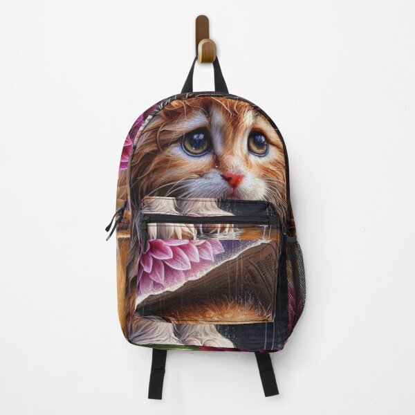 Item preview, Sad cat looks at the rain designed and sold by NaturalSweet247.