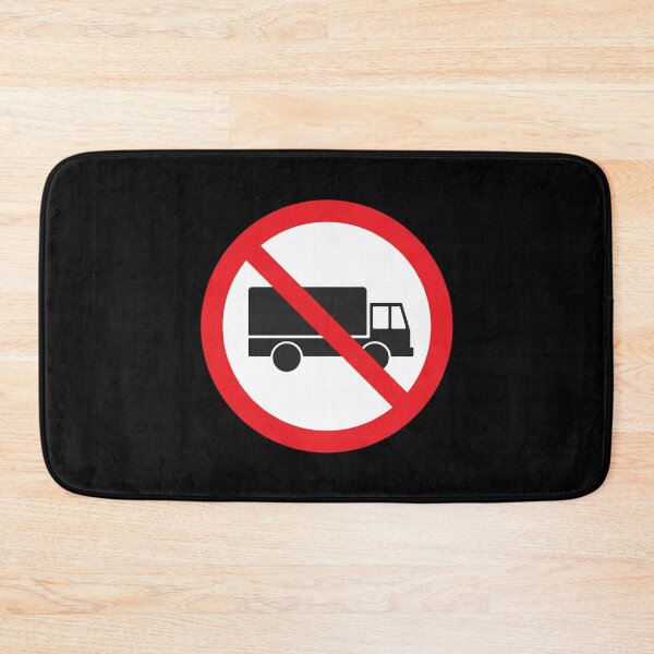 Item preview, No trucks allowed - Lorries prohibited designed and sold by designseventy.