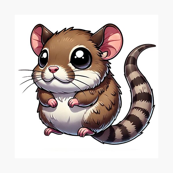 Item preview, Cute Gambian Pouched Rat designed and sold by takeng07.