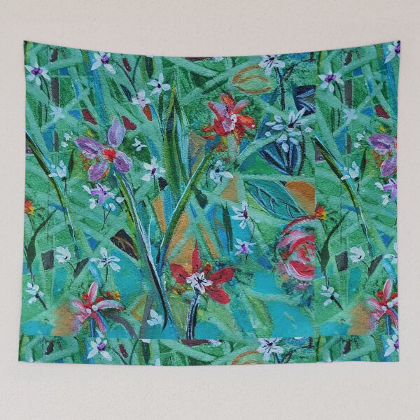 Item preview, Pattern "Among flowers" designed and sold by Liliana  Donato.