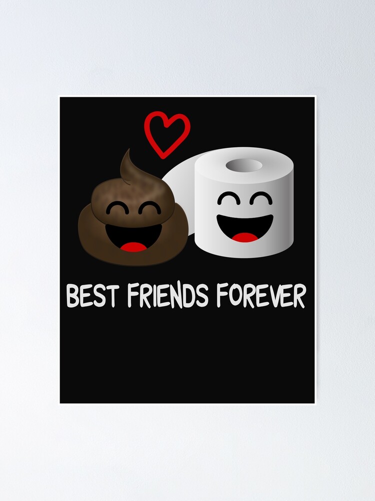 Funny Poop Emoji Best Friends Forever Toilet Humor Funny Poop Emoji Best Friends Forever Toilet Humor