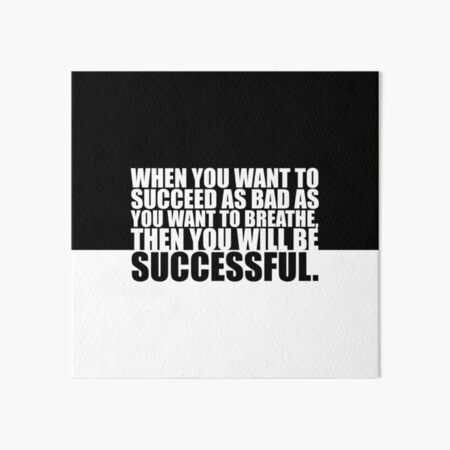 When you want to... “Eric Thomas” Gym Motivational Quote Art Board Print