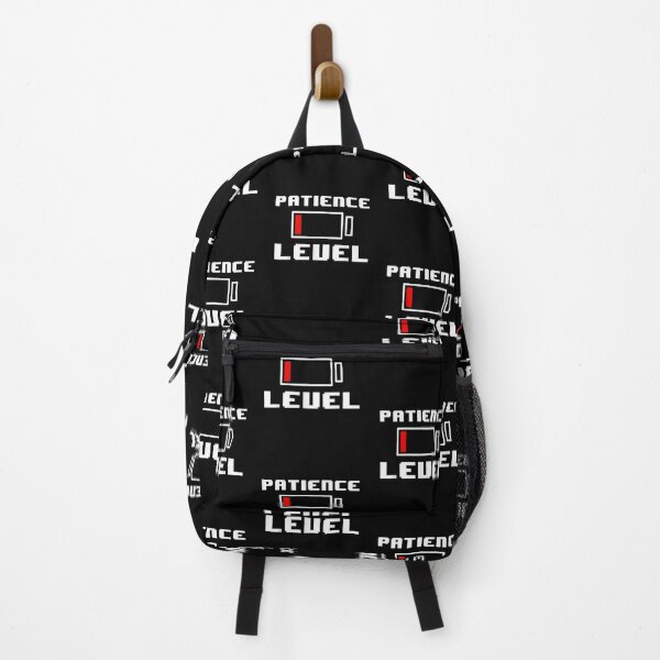 Item preview, Funny Low Battery Patience Level Running Out Meme designed and sold by VerdePlantTees.