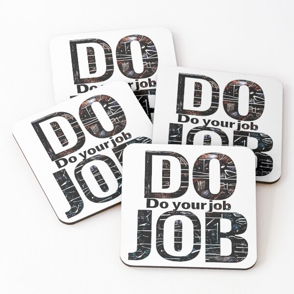 Item preview, Do Your Job - Industrial Vintage Design designed and sold by chi3-jp.
