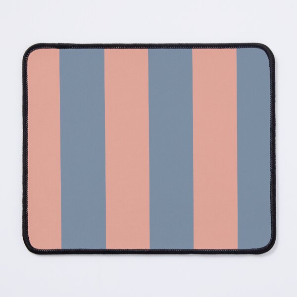 Item preview, Wide Stripes in Peach and Blue designed and sold by KeksWorkroom.