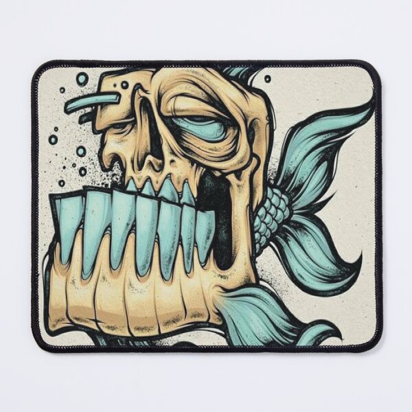 Item preview, Underwater Skull Fish: Deep Sea Terror designed and sold by longinostopve.