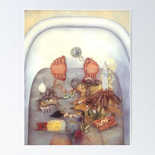 Item preview, What the Water Gave Me, Frida Kahlo, 1938 designed and sold by A APART T.