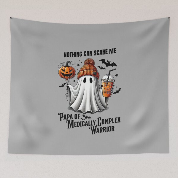 Item preview, Papa of Medically Complex Warrior halloween design for special needs dad designed and sold by InspireGlow.