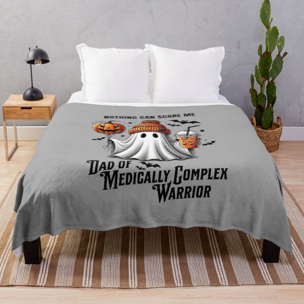 Item preview, Dad of Medically Complex Warrior halloween design for special needs dad designed and sold by InspireGlow.