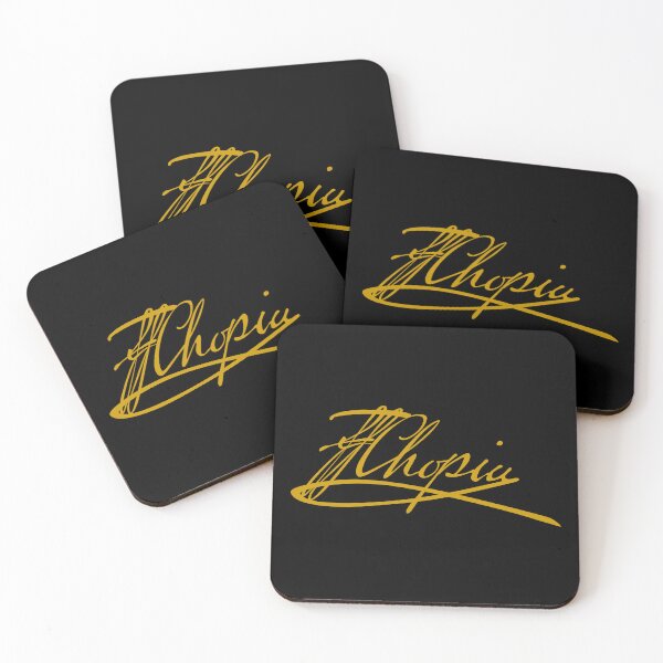 Item preview, Frederic Chopin - Signature - Old Gold - RB designed and sold by GrandArtists.