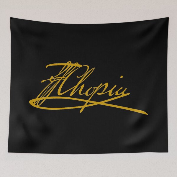 Item preview, Frederic Chopin - Signature - Old Gold - RB designed and sold by GrandArtists.