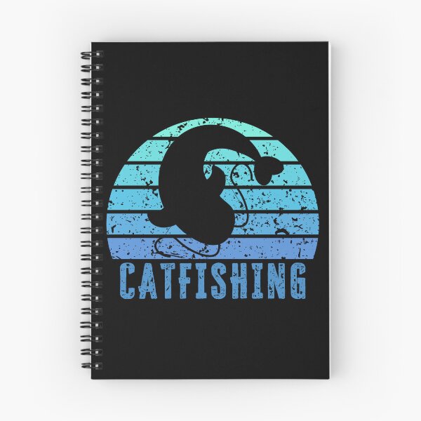Item preview, Catfishing Blue Retro Sunset designed and sold by kapsell.