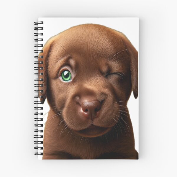 Item preview, Winking Chocolate Lab designed and sold by FashionFusionFL.