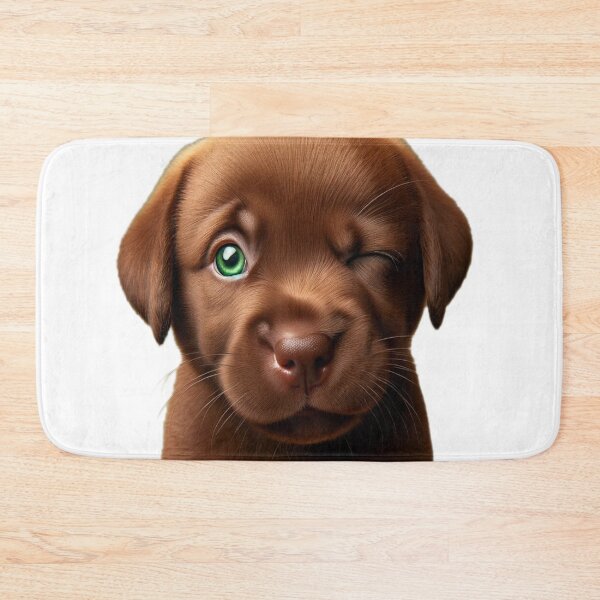 Item preview, Winking Chocolate Lab designed and sold by FashionFusionFL.