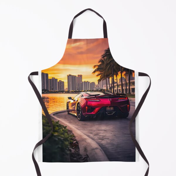 Item preview, Japanese Supercar At Sunset by the Waterfront designed and sold by RevUpDesign.