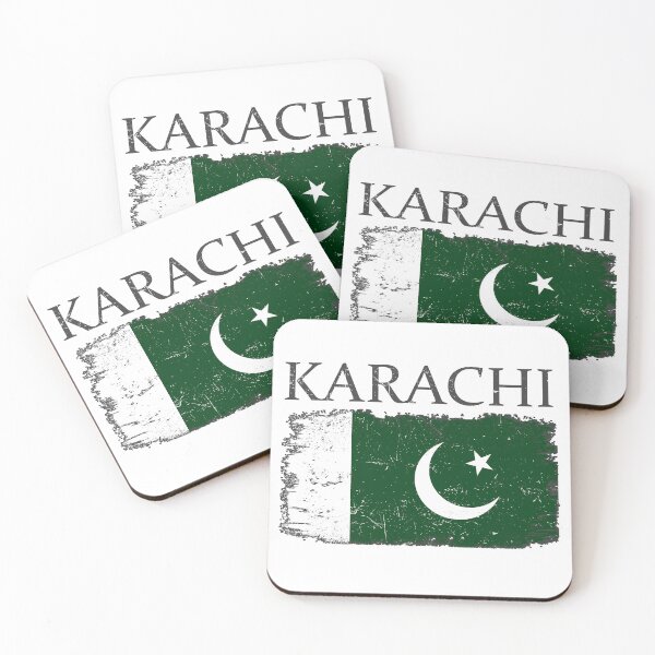 Item preview, Karachi Pakistan Flag Karachi City Pakistan Pakistani Tourist designed and sold by farhanhafeez.
