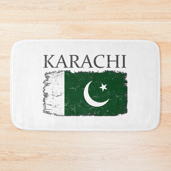 Item preview, Karachi Pakistan Flag Karachi City Pakistan Pakistani Tourist designed and sold by farhanhafeez.