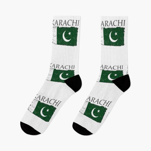 Item preview, Karachi Pakistan Flag Karachi City Pakistan Pakistani Tourist designed and sold by farhanhafeez.