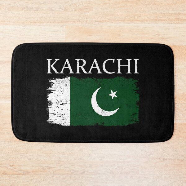Item preview, Karachi Pakistan Flag Karachi City Pakistan Pakistani Tourist designed and sold by farhanhafeez.