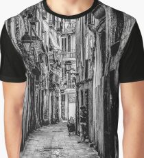 BBW. Barcelona Black & White Graphic T-Shirt
