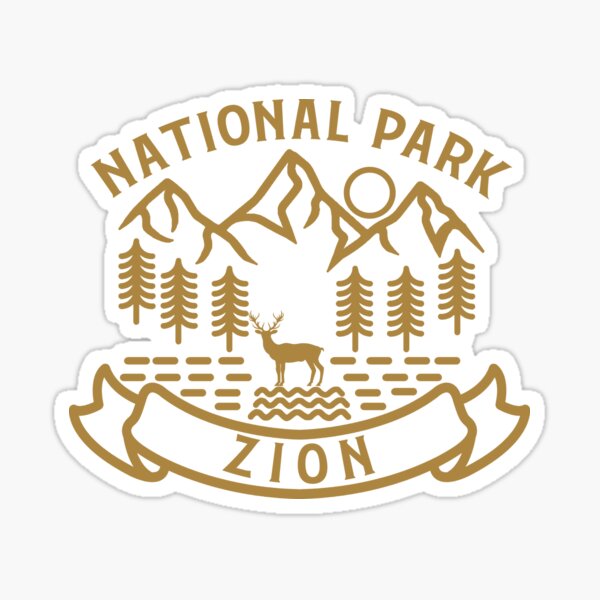 Vista previa del artículo con la obra «Parque Nacional Zion», diseñado y vendido por Nature-Book.
